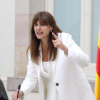 Laura Borràs, a la II Cimera contra la Corrupció al Parlament.