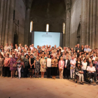 Educació va homenatjar els docents de Lleida que s’han jubilat amb un acte a la Seu Vella.