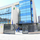 La oficina del INSS de la Seguridad Social en Lleida ciudad.