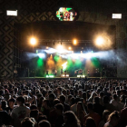 Un concierto durante una edición de la Fiesta Mayor de Lleida.