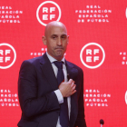 Luis Rubiales, presidente de la Federación Española de Fútbol.