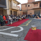 Més d’un centenar de persones van participar ahir en la cinquena Tamborinada de Torrelameu.