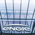 Un logotip d'Engie en un dels edificis de la companyia