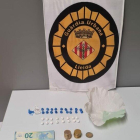 Dos detinguts per tinença de drogues al Centre Històric de Lleida