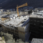 Las obras en curso del casino de Andorra, que deberá abrir a finales de este año. 