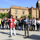 Borràs i Turull es van presentar a Sant Climent de Llobregat.
