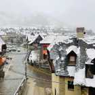 Vuelve la nieve a la Val d'Aran y el Sobirà y las temperaturas, bajo cero