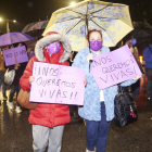 Imatge d’arxiu d’una protesta contra la violència masclista.