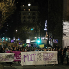 Mobilització el passat 8 de març a Lleida en el Dia Internacional de la Dona.