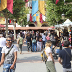 El mercado medieval en la plaza Mercadal en la pasada edición.
