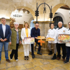 El Gremi de Forners de Lleida presenta el Pa de Sant Jordi