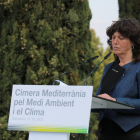 La consellera d'Acció Climàtica, Alimentació i Agenda Rural de la Generalitat de Catalunya, Teresa Jordà.