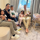 Cristiano i Georgina amb els seus fills.