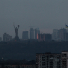 Una vista de Kiev este viernes