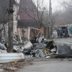 Los ataques militares han tenido efectos devastadores en algunas zonas de Ucrania.