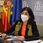 La ministra de Sanitat, Carolina Darias