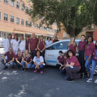Membres de l’equip d’hospitalització a domicili, que compta amb uns vint professionals.