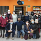 El escritor Miquel Sanz visita el club de lectura de la biblioteca de Alpicat