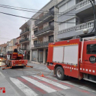 L'incendi s'ha produït en un pis del carrer Jaume Mestre.