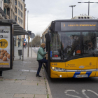 Imatge d'arxiu d'un autobús urbà de Lleida.