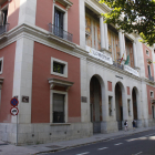 Fachada de la sede de la Diputación, en la Rambla Ferran de Lleida.
