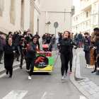 Otro de los ‘bólidos’ en plena carrera.
