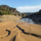 La Llosa del Cavall, en Navès, el pasado mes de agosto.