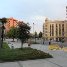 Les obres a la plaça Cervantes obligaran a tallar dos carrils de Balmes i rambla d’Aragó.