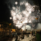 El barri de la Bordeta tanca les seues festes amb focs artificials i havaneres