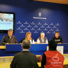 Presentación de la campaña ‘Aitona en Tardor’ en la Diputación.