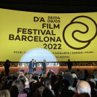 Carla Simón, ahir en l’estrena del D’A Film Festival Barcelona.