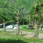 El camping de Llavorsí, en el Pallars Sobirà.