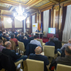 Francés Boya, en el debat sobre el repte demogràfic a Lleida.