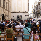 La jornada de dissabte de la Fira de Titelles omple Lleida d'espectacles i públic