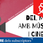La Banda Simfònica Unió Musical de Lleida ens delectarà amb les millors bandes sonores de pel·lícules de tots els temps.
