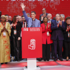 Pedro Sánchez durante su participación en la clausura del XXVI Congreso de la Internacional Socialista.