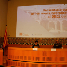 Un moment de la roda de premsa de presentació de les noves incorporacions al DIEC del 2022