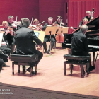 Josep Maria Colom y la OJC, el pasado domingo en el Auditorio.