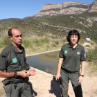 SEGRE acompañó el martes a una patrulla de los Agentes Rurales de la Noguera en el Montsec de Rúbies.