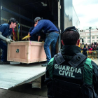 Sigena y Barbastro, el borrón  - La Guardia Civil se ‘sumó’ en 2017 al décimo aniversario del Museu de Lleida con el polémico traslado del arte de Sigena. El litigio se completó entre febrero y marzo de 2021 con otro centenar de obras en d ...