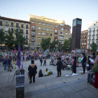 Imatge d’arxiu d’un acte a Madrid en favor de l’avortament.