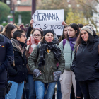 Manifestació a Burgos en suport a la víctima del cas Arandina el desembre del 2019.