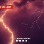 Protecció Civil avisa de "temps violent" en el Pallars Jussà i Noguera