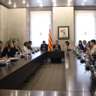 La cimera de l’aigua va reunir Govern i representants de tots els partits tret de Vox.