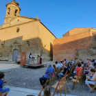 Manuel Cruz i Berta Puigdemasa van actuar diumenge a Montoliu.