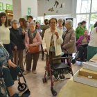 Usuarios de la residencia Lleida - Balàfia celebran el primer aniversario de El Palet 