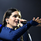 La cantante, el 6 de julio en el inicio de su actual gira en Almería.