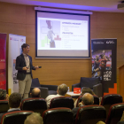 Félix Jordán, director general de la Fundación Deporte Joven del CSD, durante su intervención.