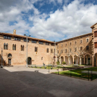 La seu del consell comarcal, on instal·laran panells solars.