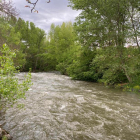 El río Valira, a la altura de la Seu, llegó a casi 13 metros cúbicos por segundo.